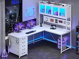 L Shaped Gaming Desk