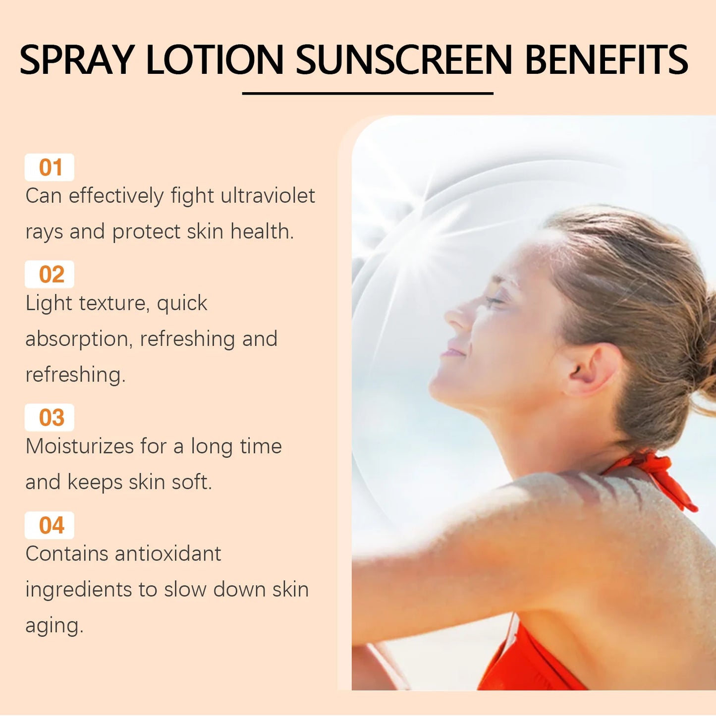 Vitamin E Sunscreen Spray