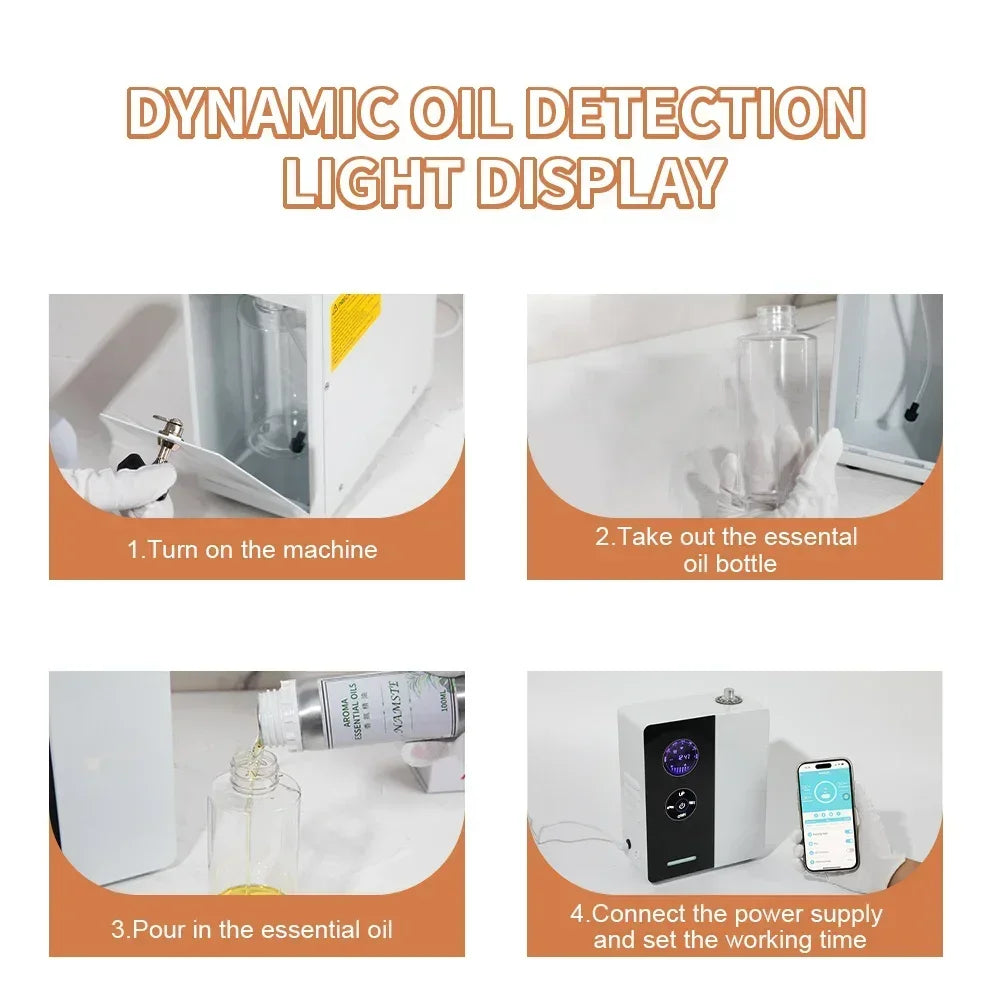 Essential Oil Waterless Diffuser