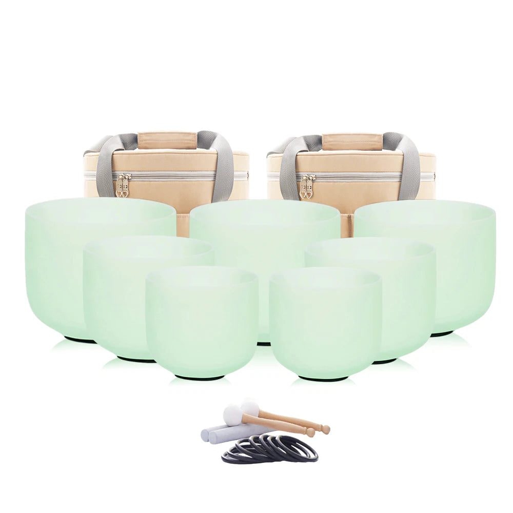 7 pc Crystal Chakra Bowls Set