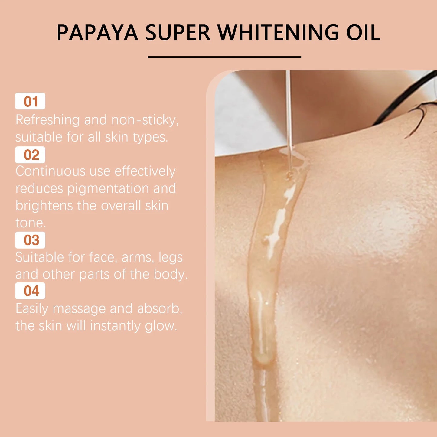 Papaya Moisturizer Oil