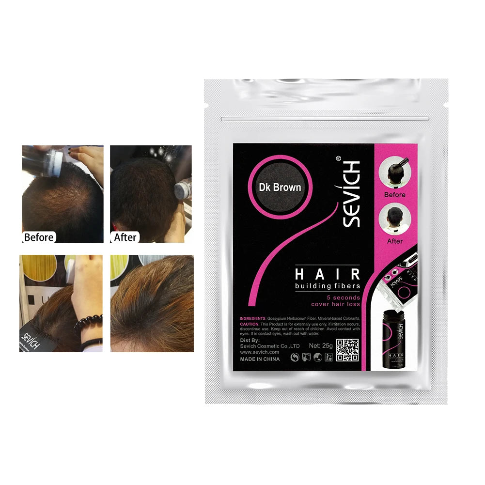 Keratin Hair Building Fibers