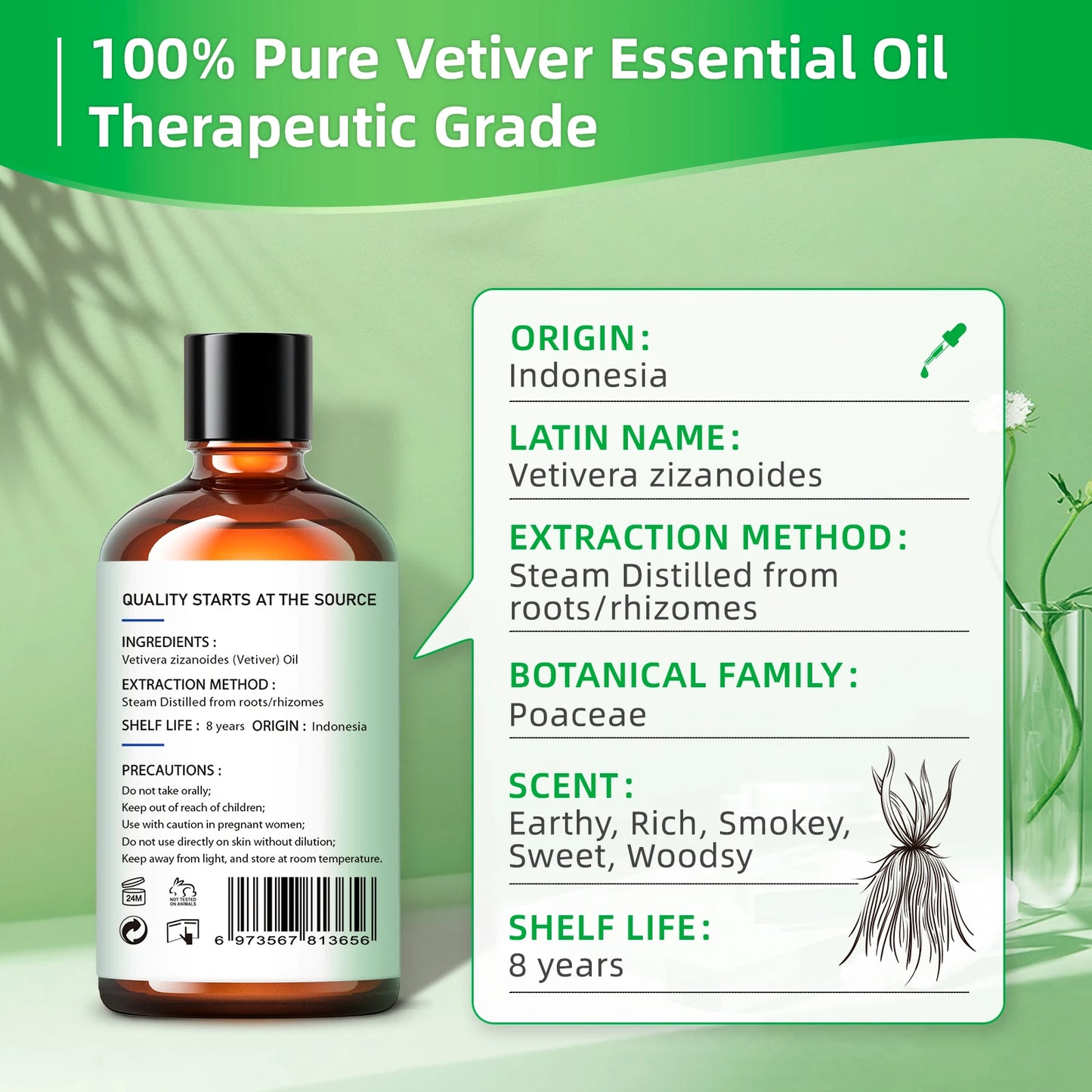 Vetiver Essential Oil