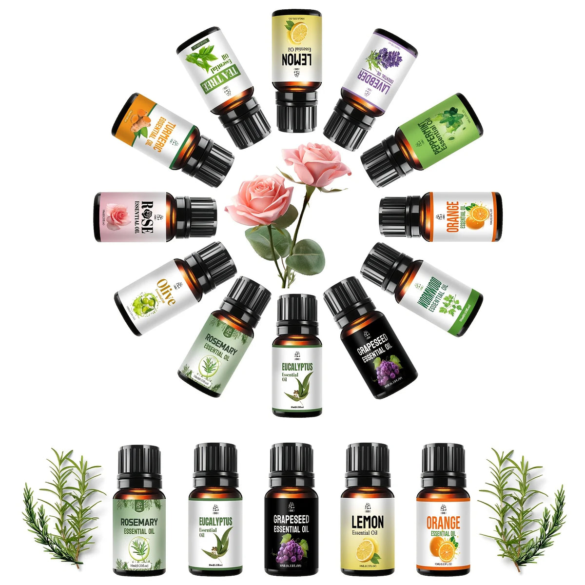 12pc Skin Care Essential Oils