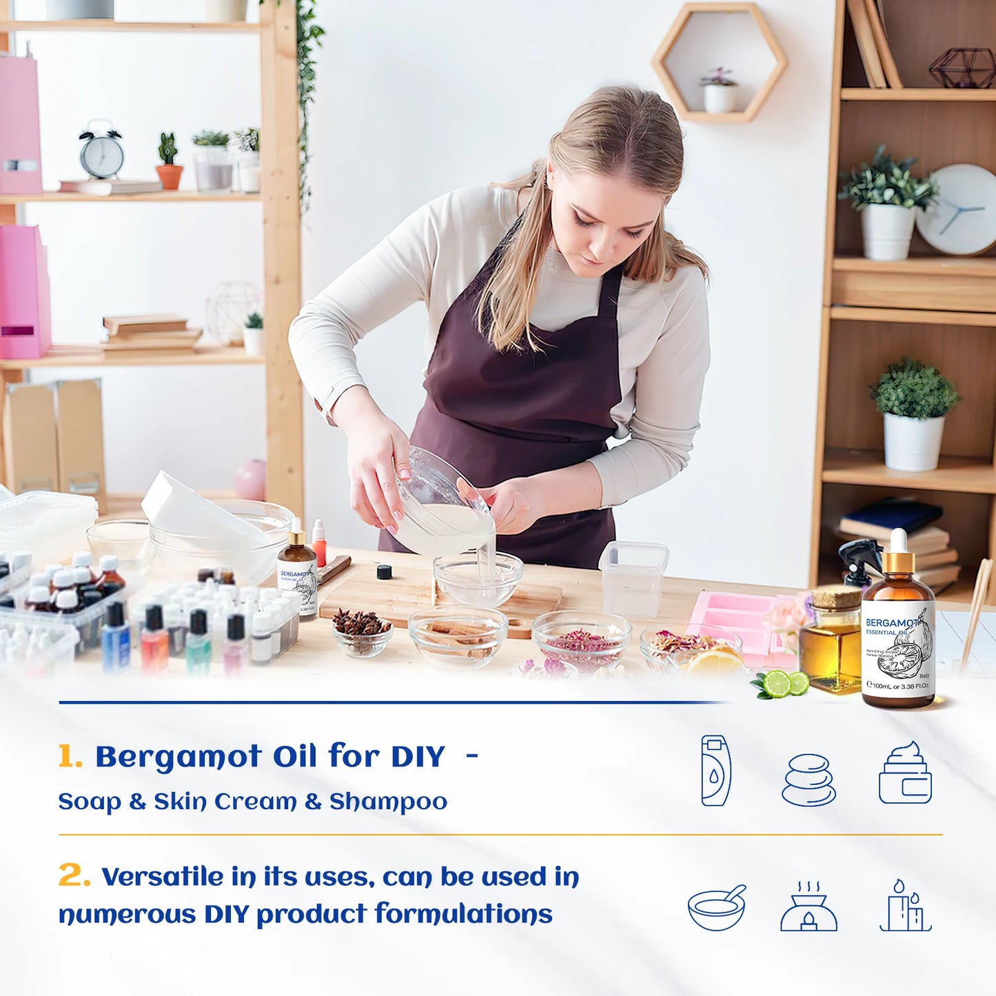 Pure Bergamot Essential Oil