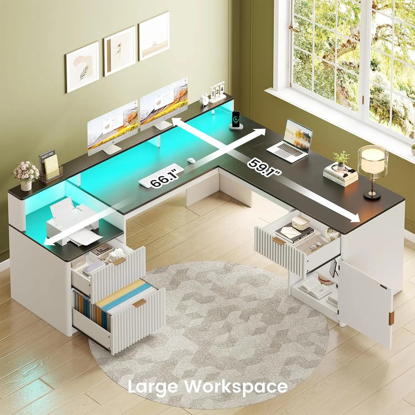 L Shaped Office Desk