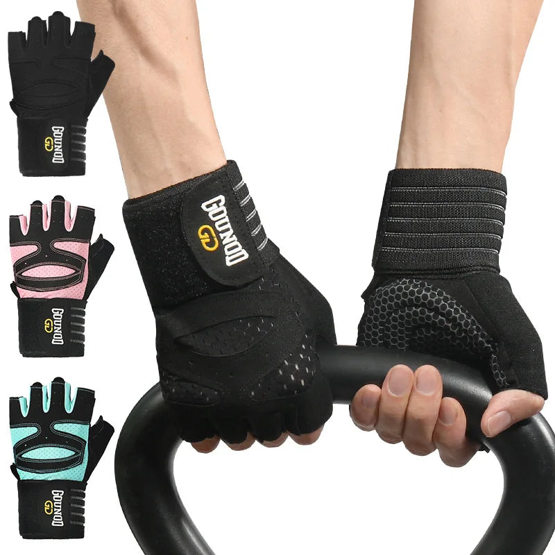 Weightlifting Gloves Wrist Support