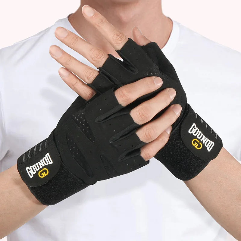 Weightlifting Gloves Wrist Support