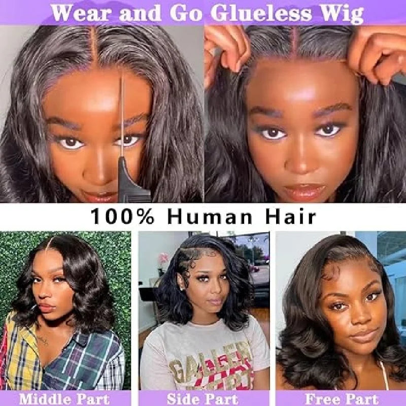 36 Inch Glueless Body Wave