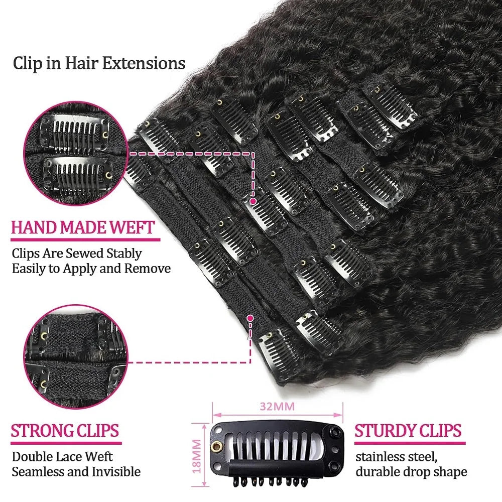 Clip In Hair Extensions