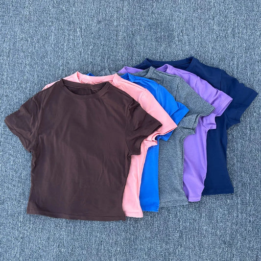 Women Tight Fitting T Shirt