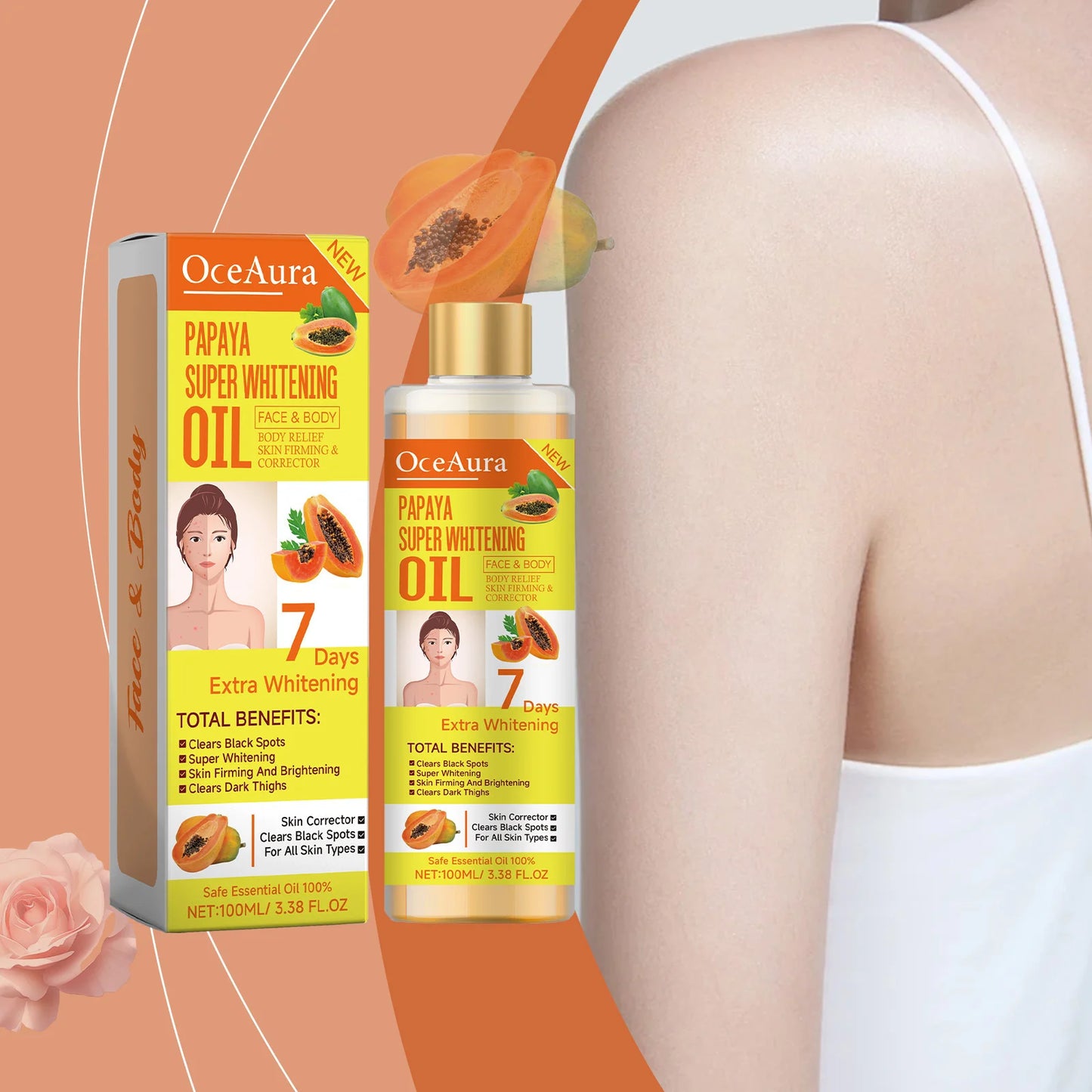 Papaya Moisturizer Oil