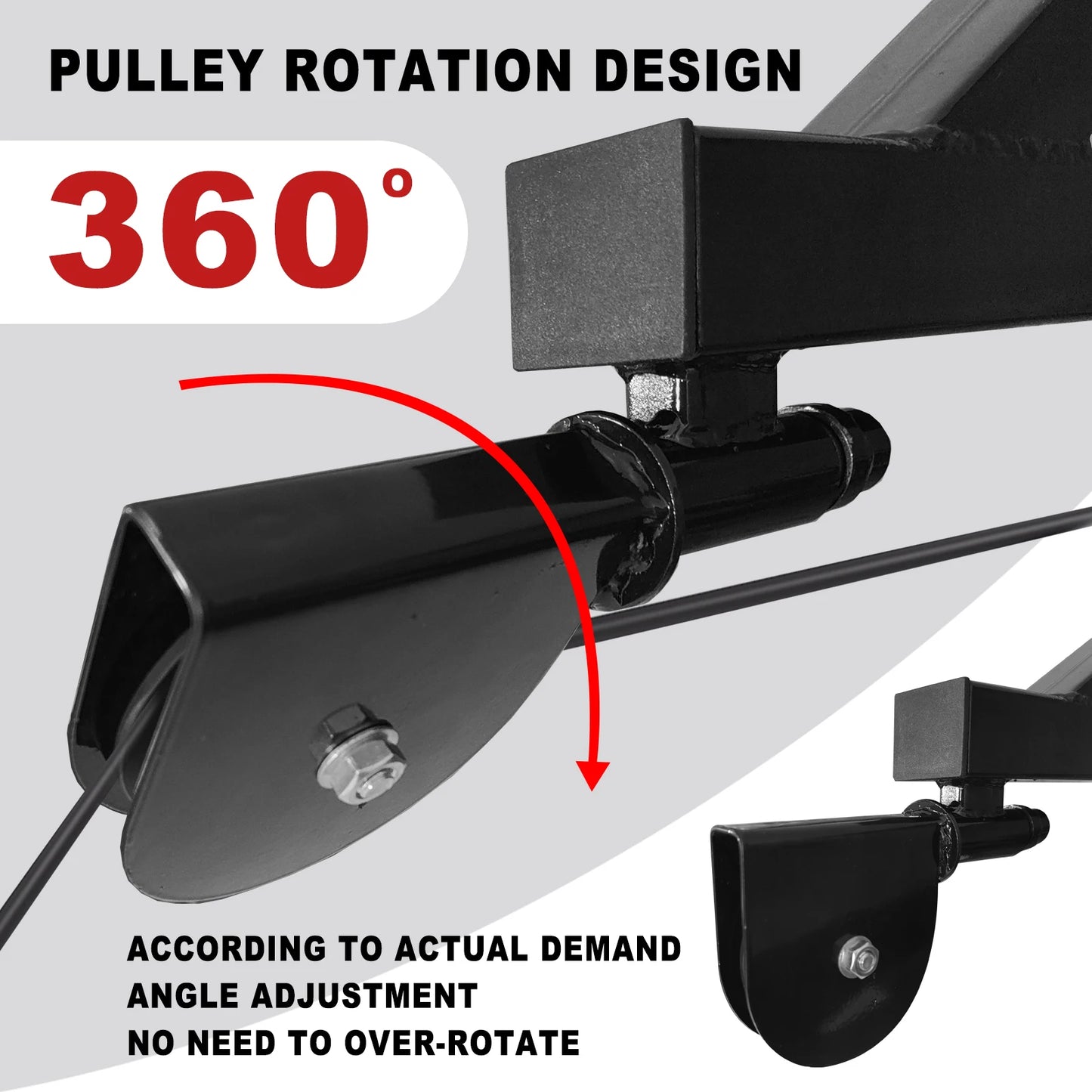 Wall Mounted Pulley System