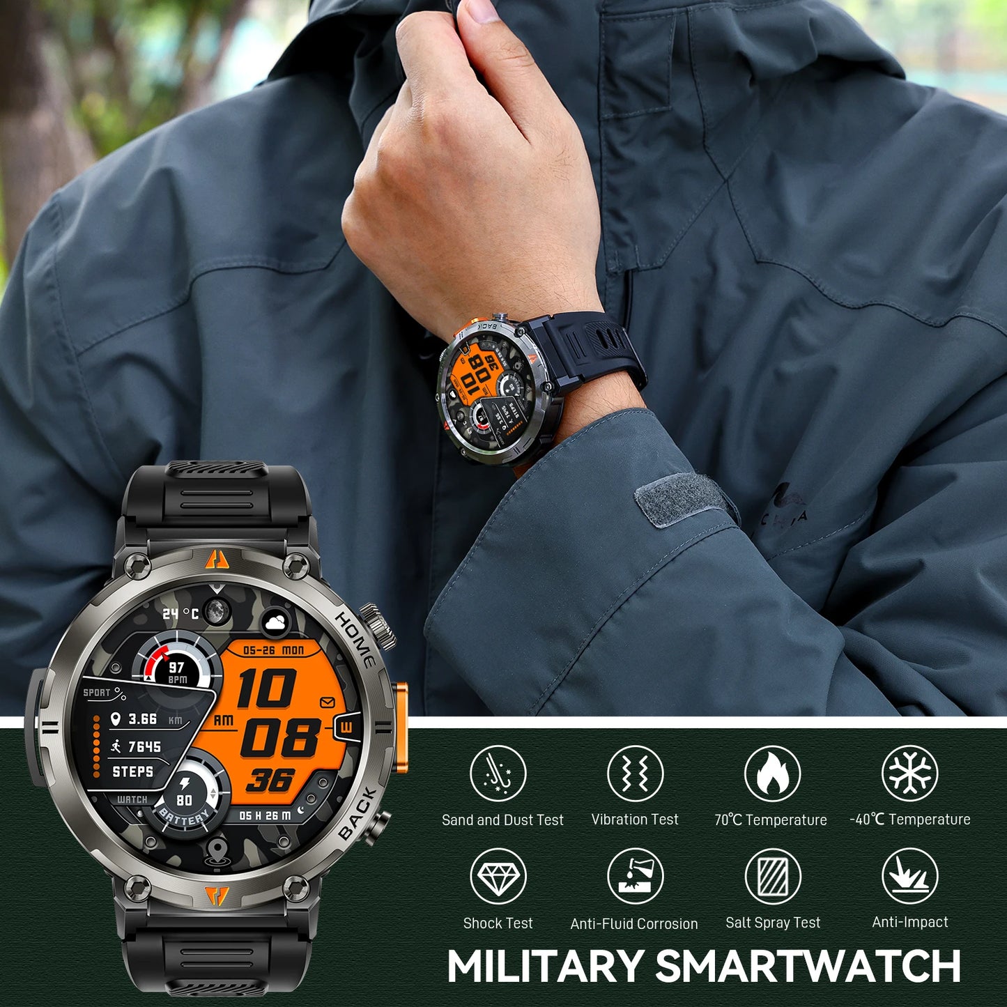 Bluetooth Smartwatch For Men