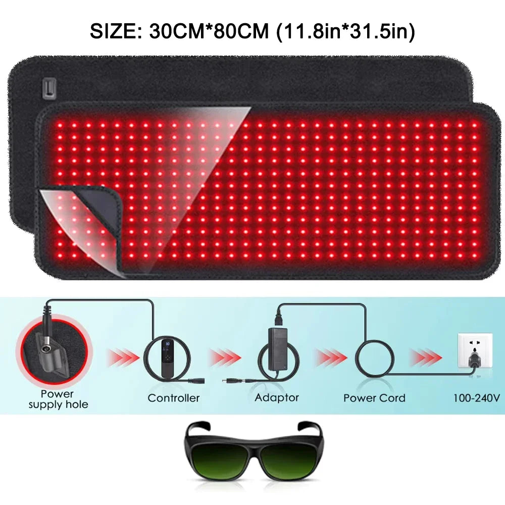 Red Light Therapy Heating Pad