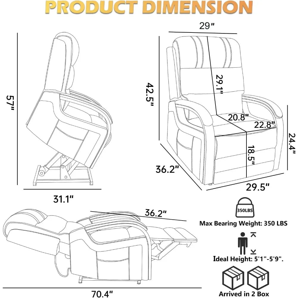 Power Lift Recliner Chair