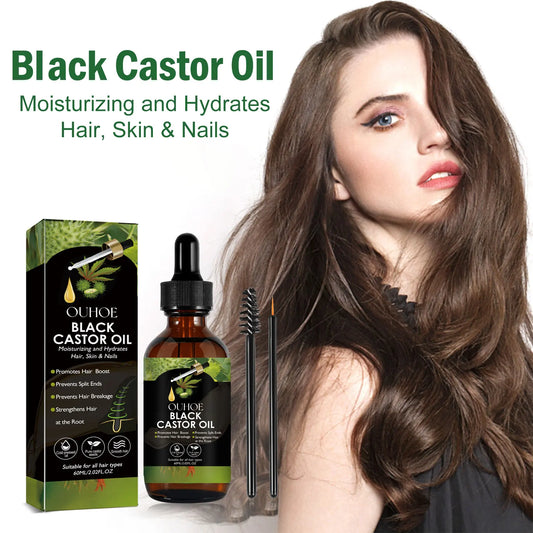 Black Castor Oil 100% Organic
