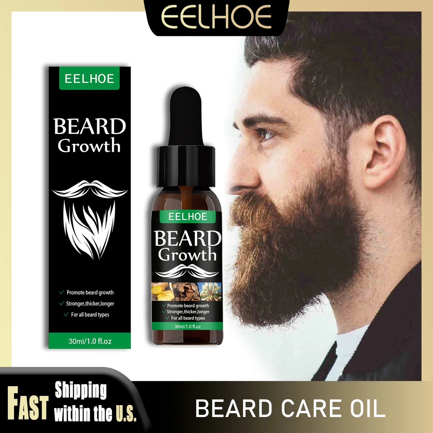 Natural Growth Beard Oil