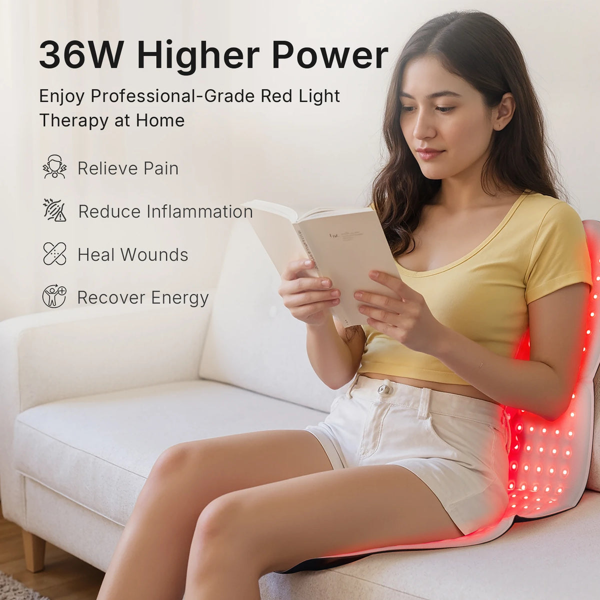 Large Red Light Therapy Pad