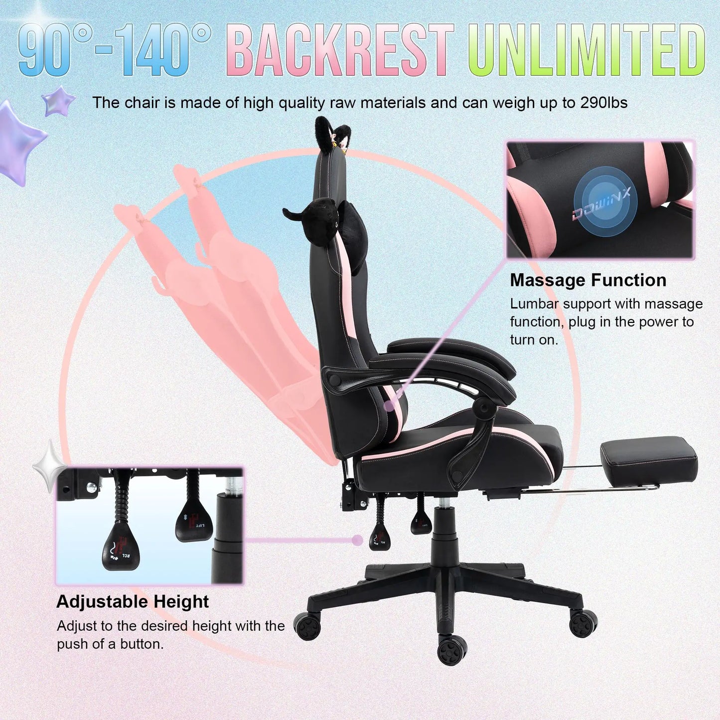 Cat Ear Gaming Chair
