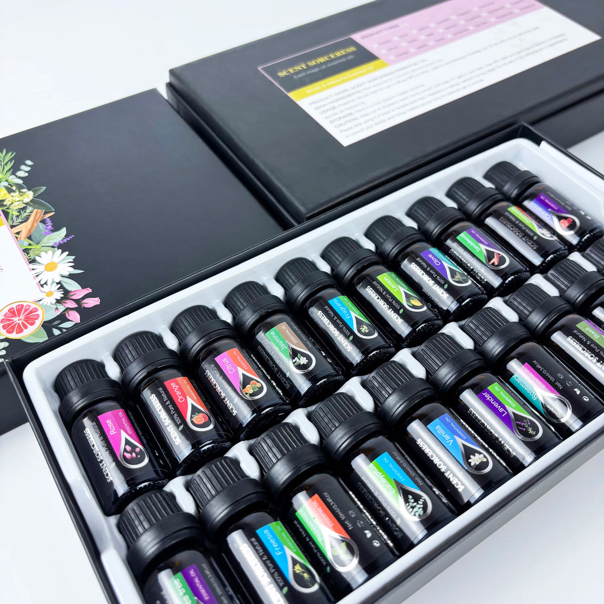 Black Classic Essential Oil Set