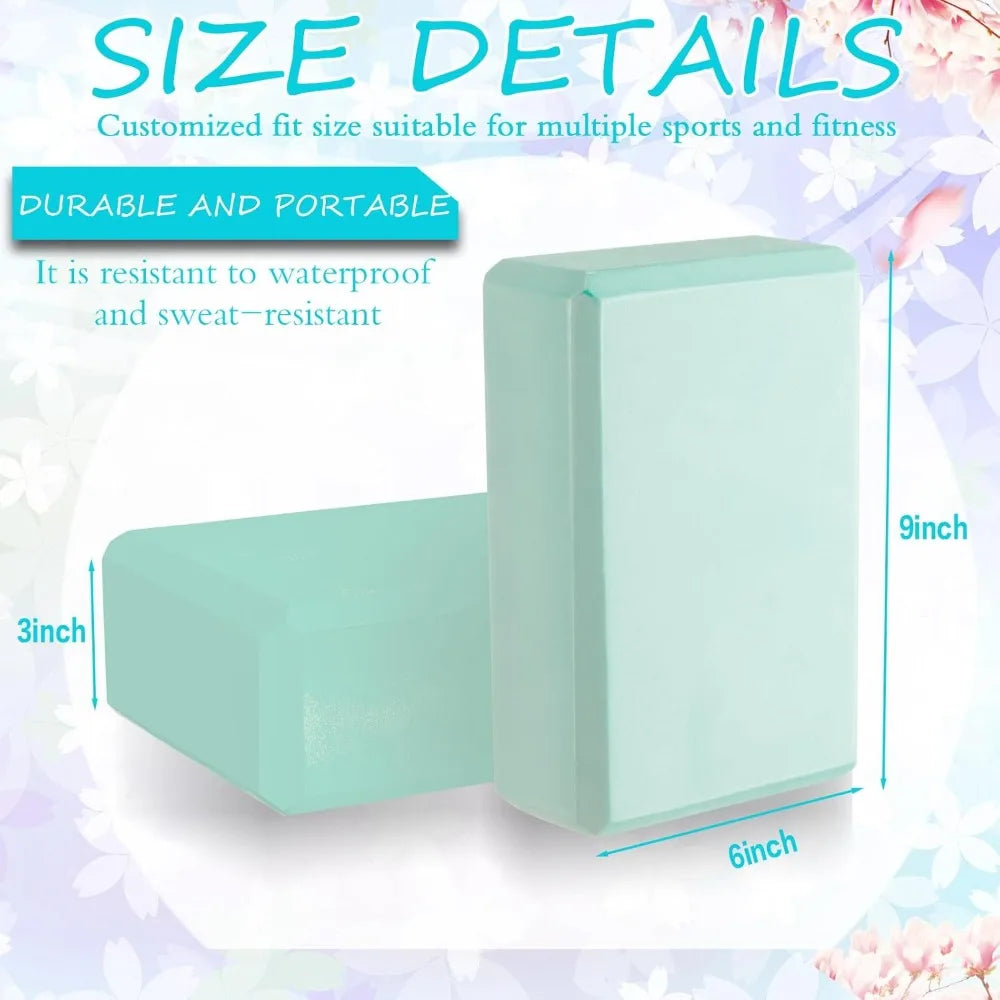 20 Pcs Yoga Blocks Set