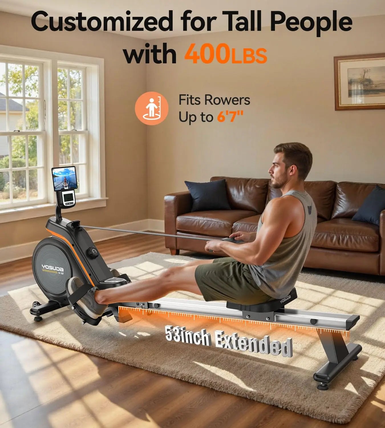 Magnetic Rowing Machine
