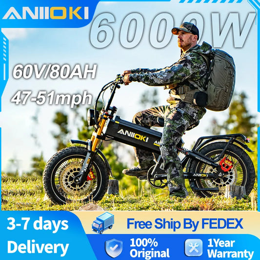 Electric Bike 6000W