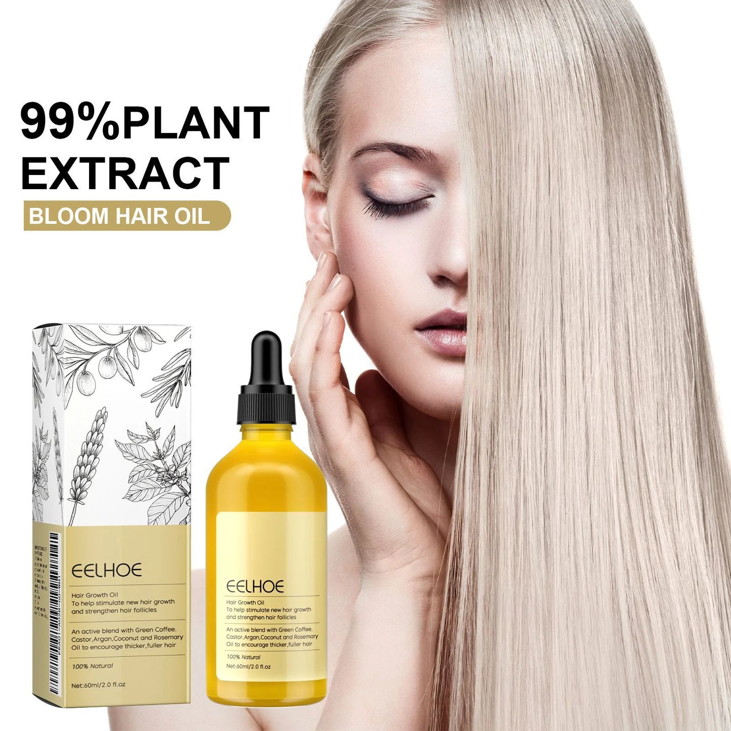 Natural Hair Growth Oil