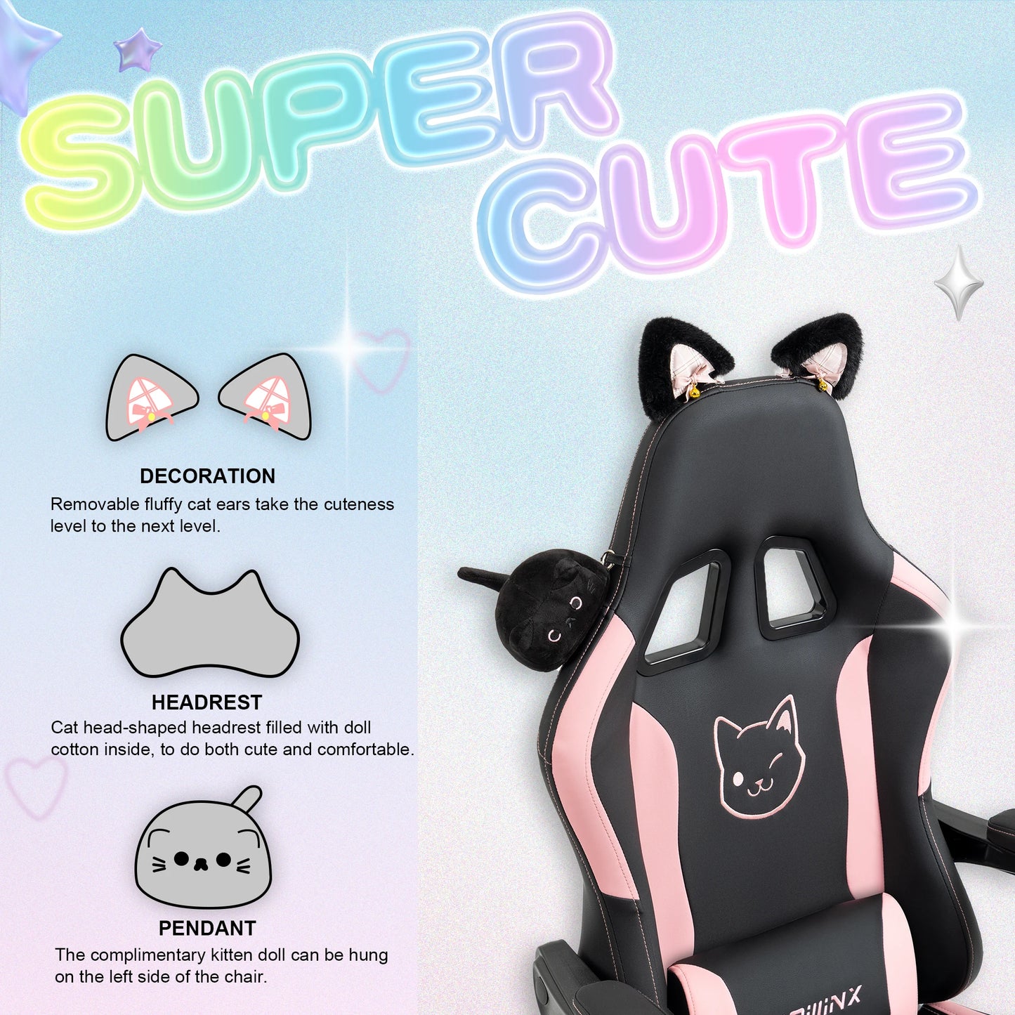 Cat Ear Gaming Chair
