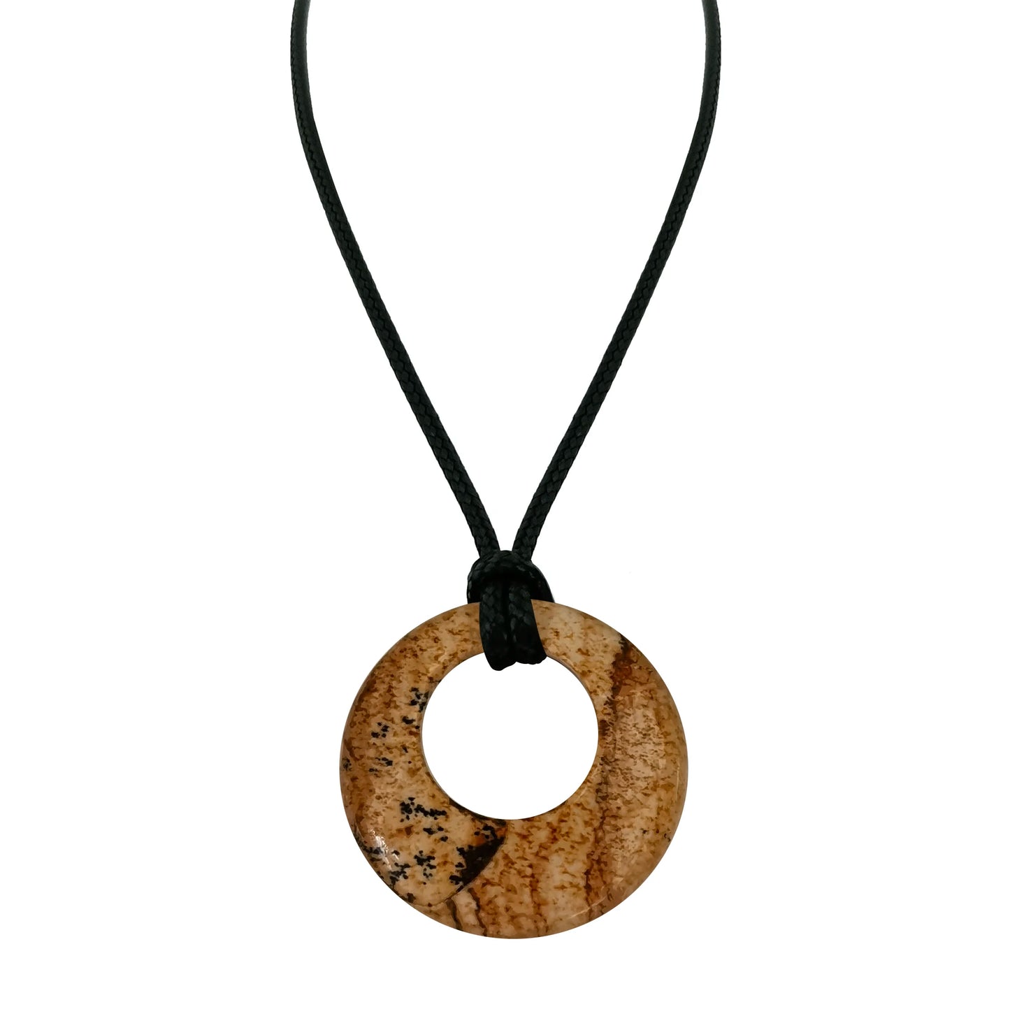 Circle Healing Crystals Necklace