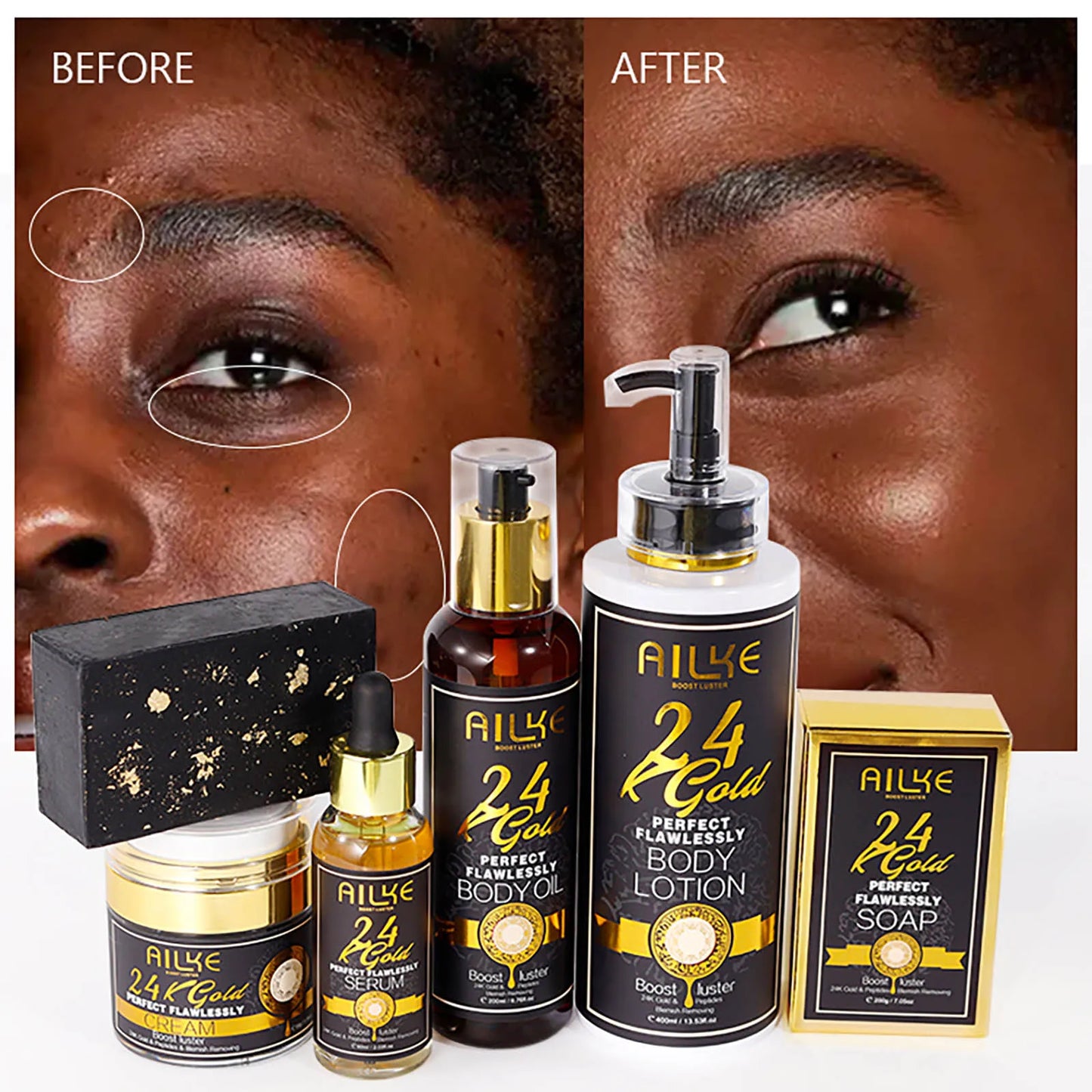 24K Gold Flawlessly Skin Care