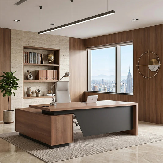 L Shaped Executive Desk