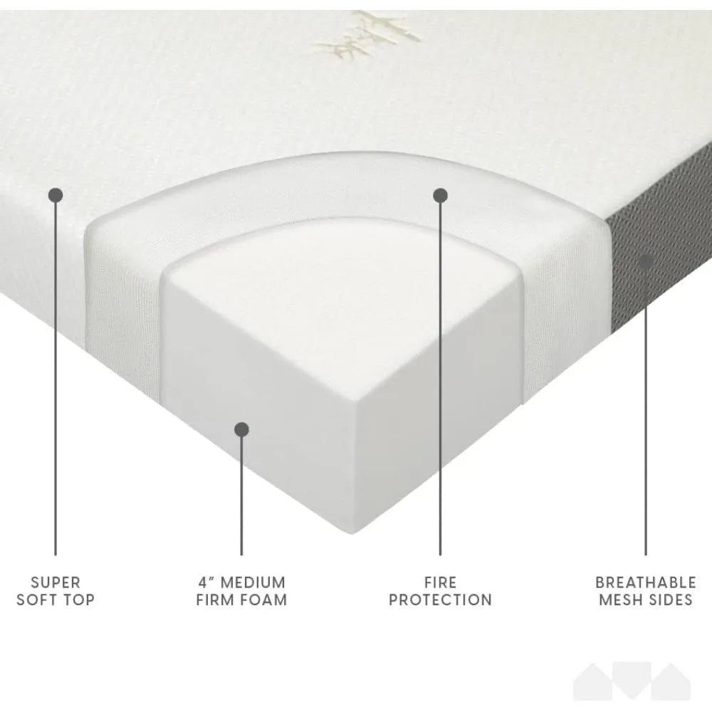 4 Inch Foldable Mattress