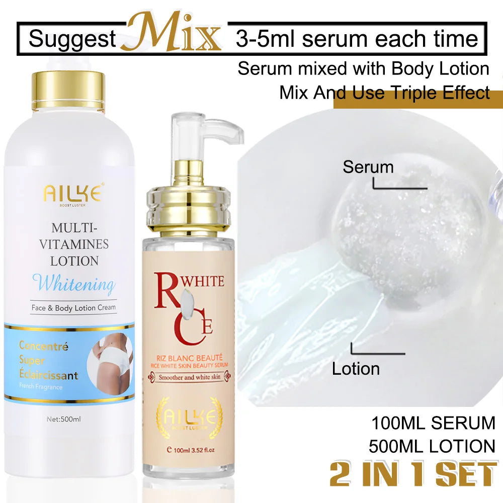 Rice Extract Whitening Serum