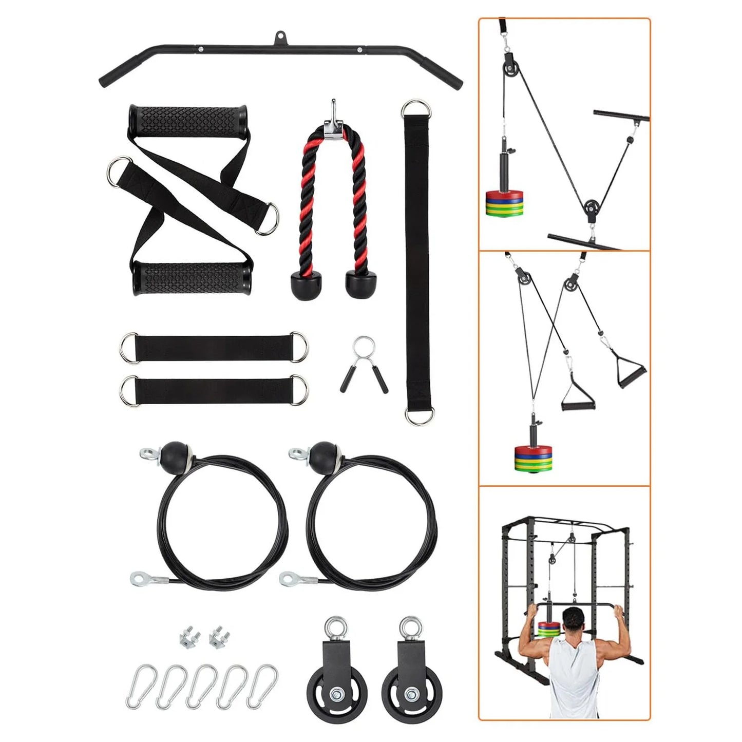 Pulley System Home Gym