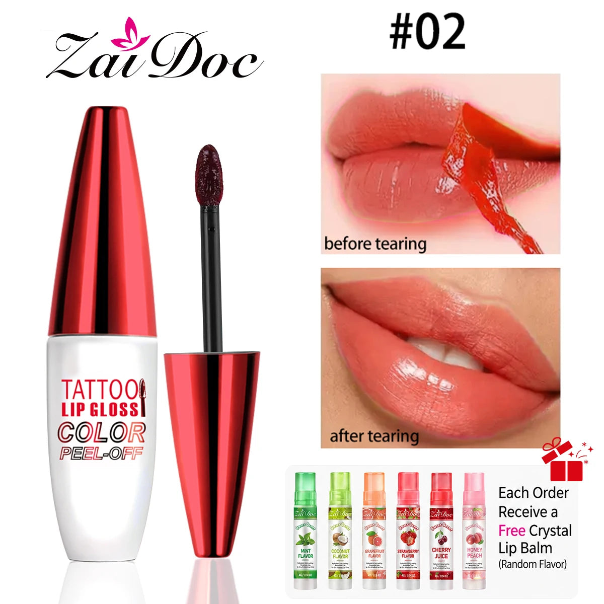 Peel Off Lip Gloss