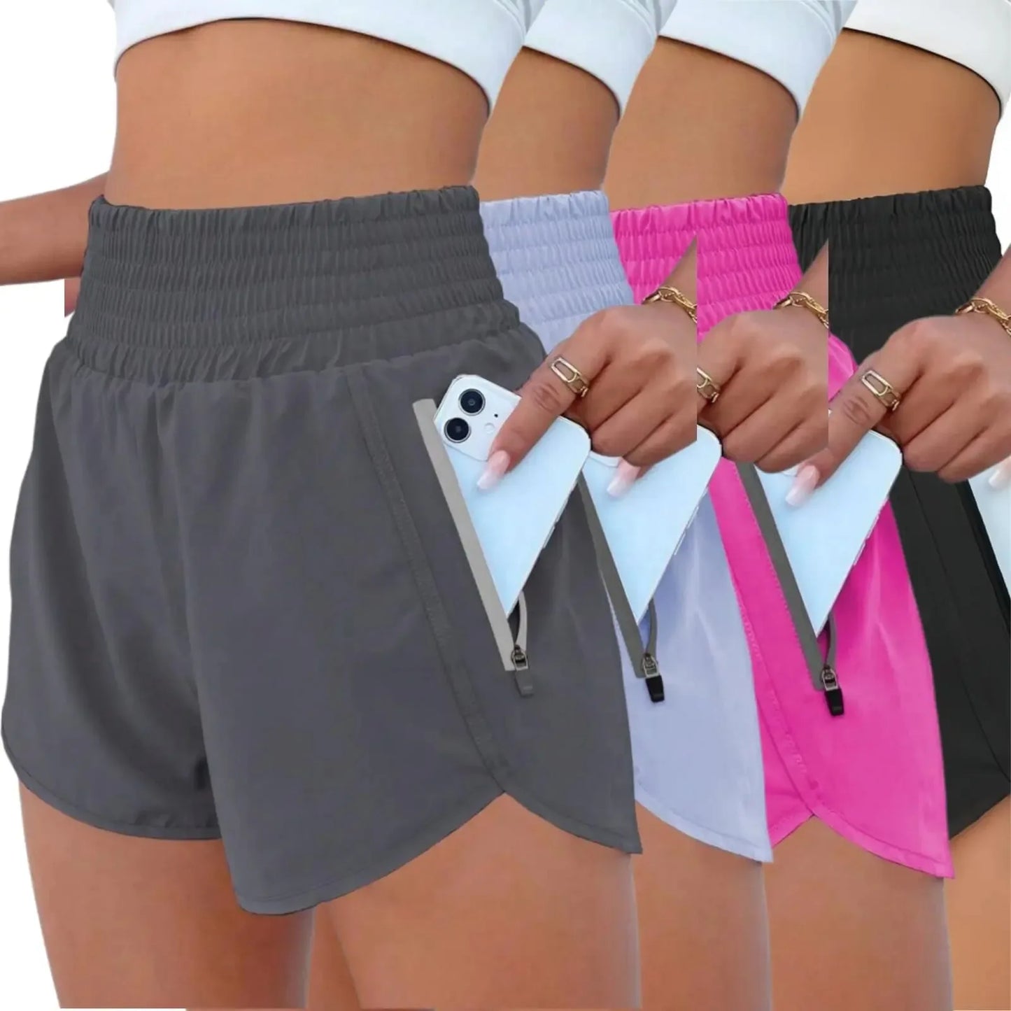 2 Pack Yoga Shorts