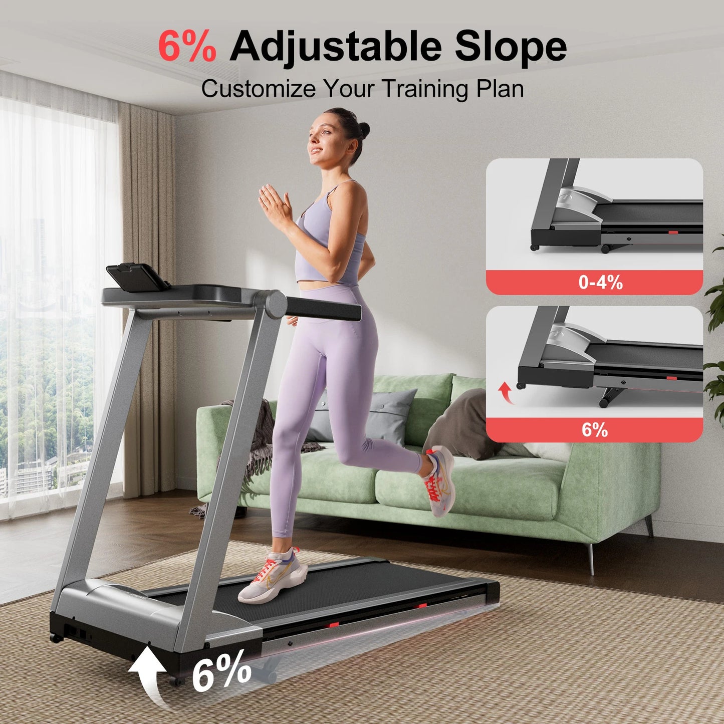 Foldable Incline Treadmill