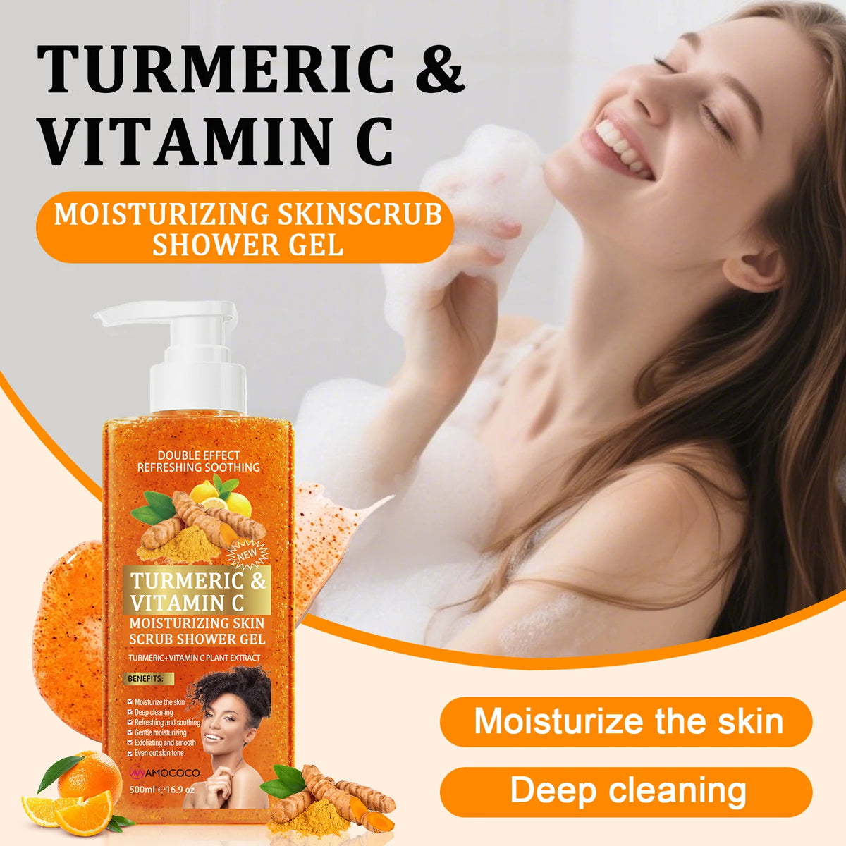 Turmeric Vitamin C Body Scrub