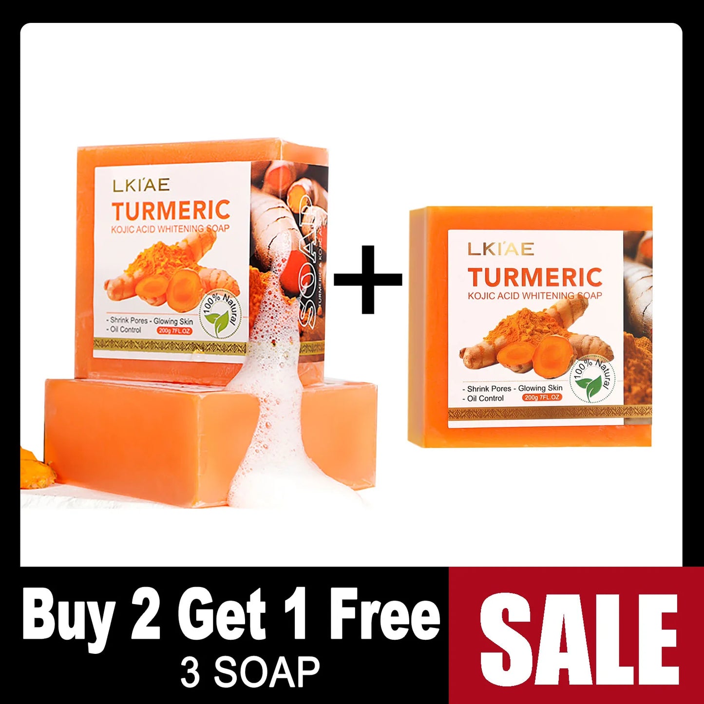 Organic Turmeric Soap Bar