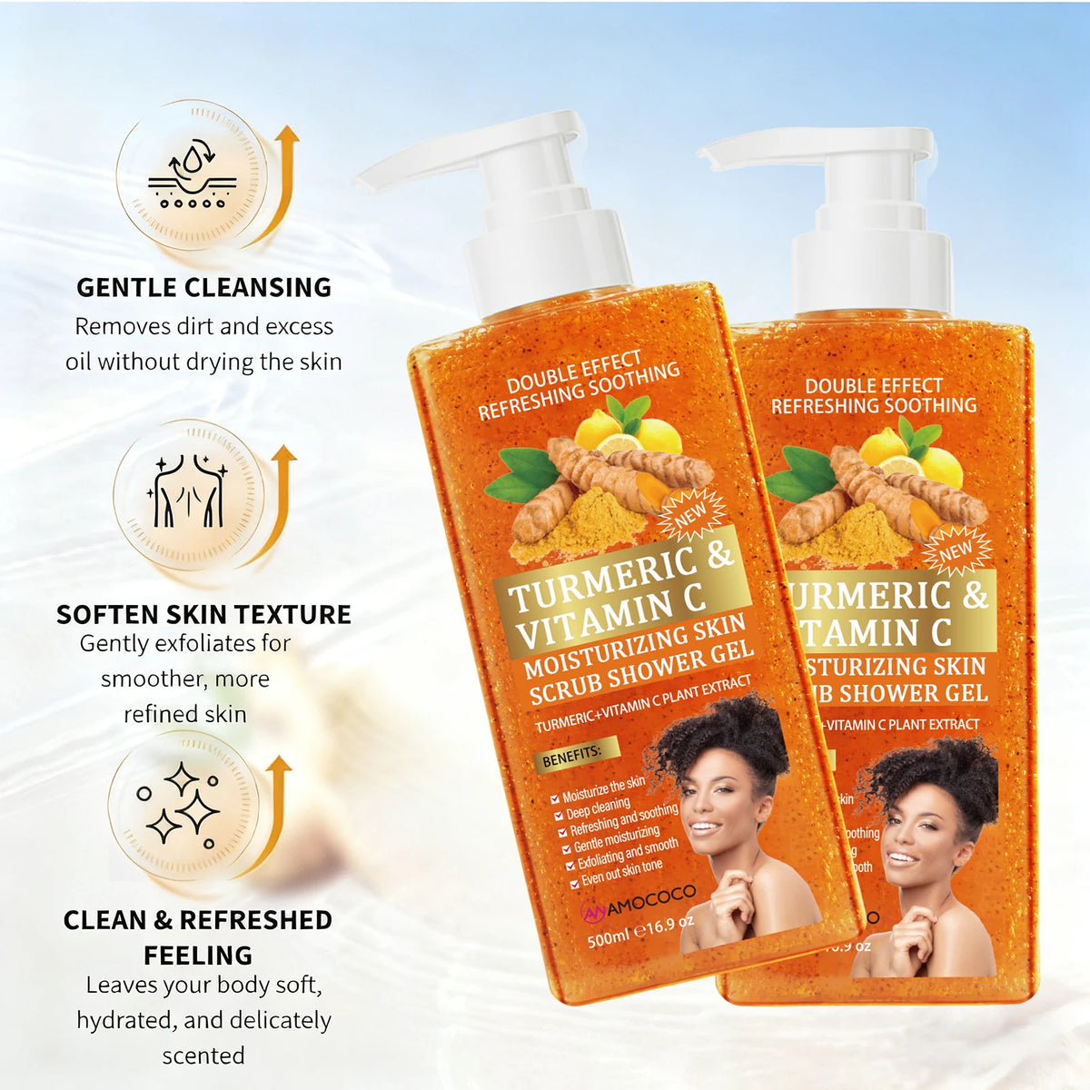 Turmeric Vitamin C Body Scrub