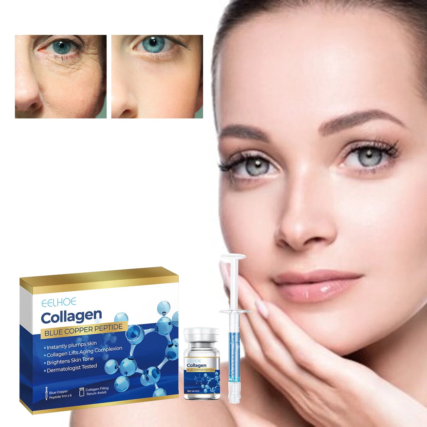 Blue Copper Peptide Essence Set