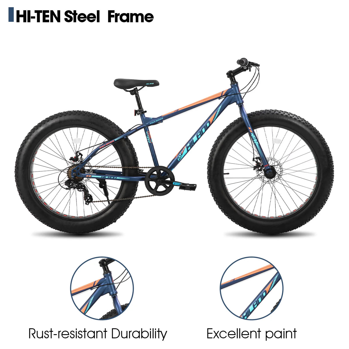 26 Inch Fat Tire Mountain Bike
