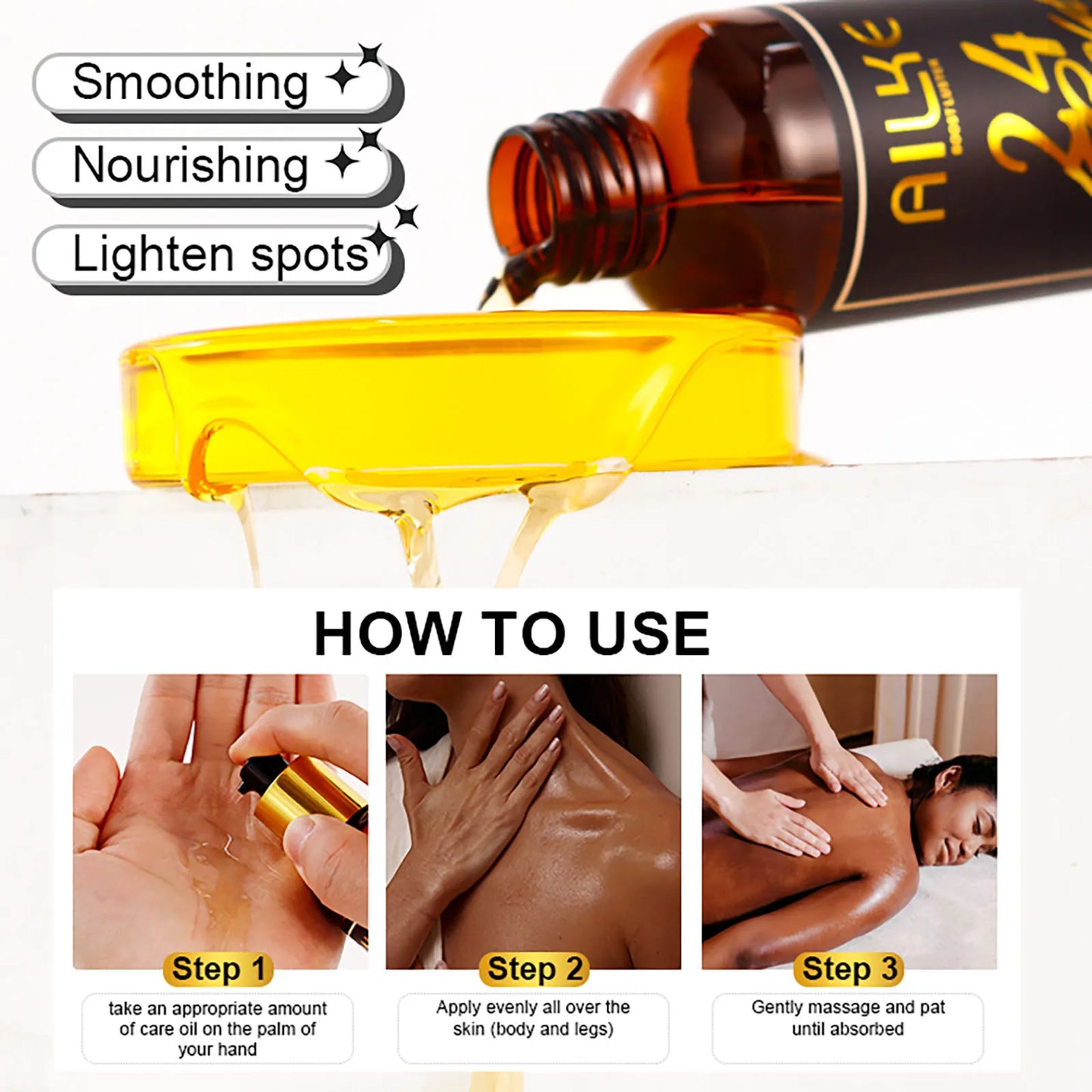 24k Gold Flawlessly Body Oil