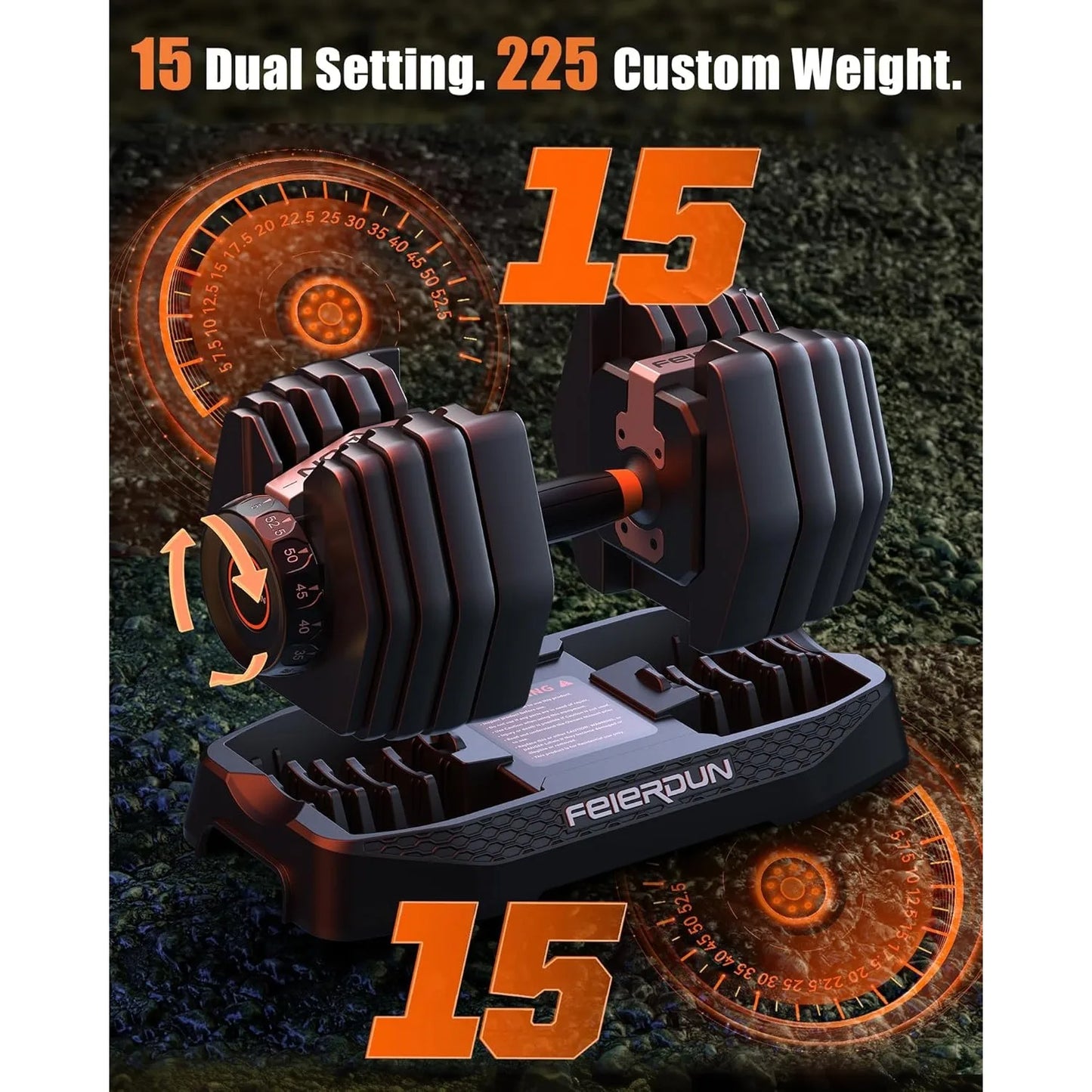 Adjustable Dumbbell Set