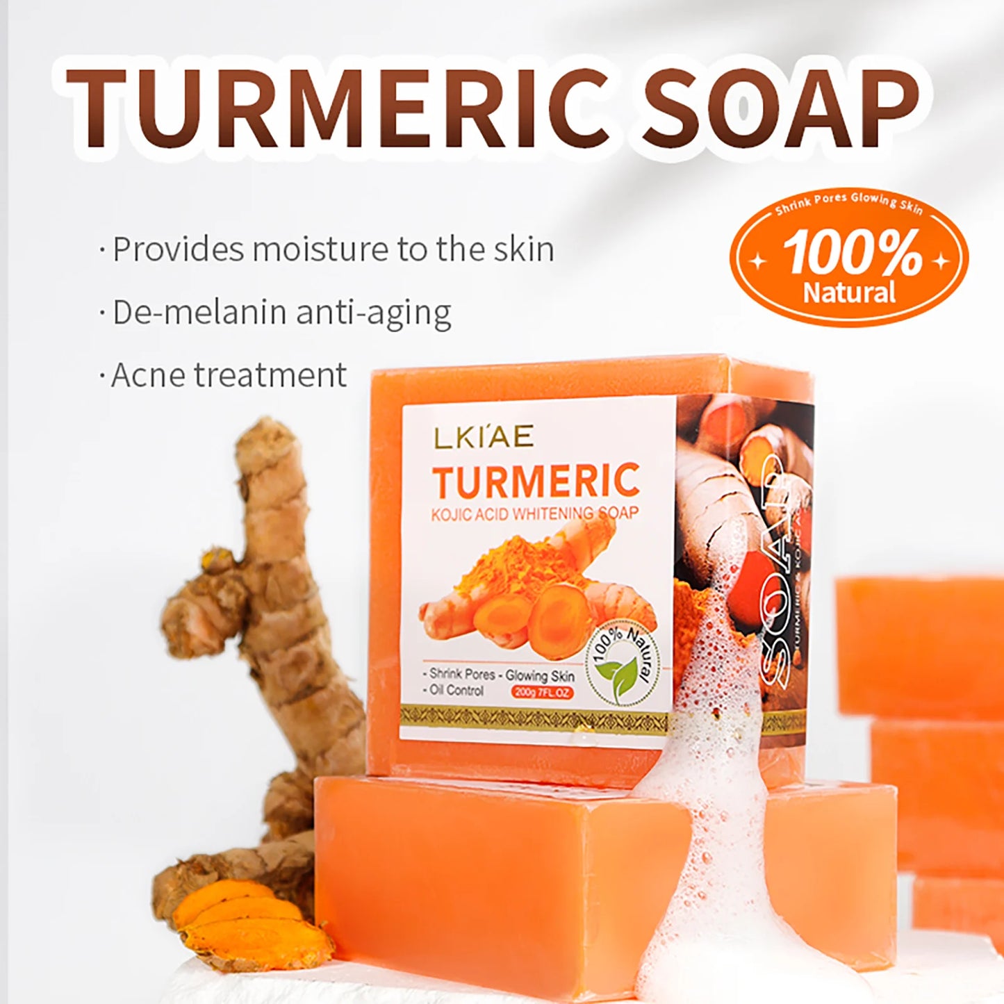 Organic Turmeric Soap Bar