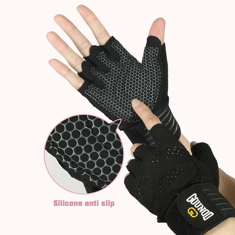 Weightlifting Gloves Wrist Support