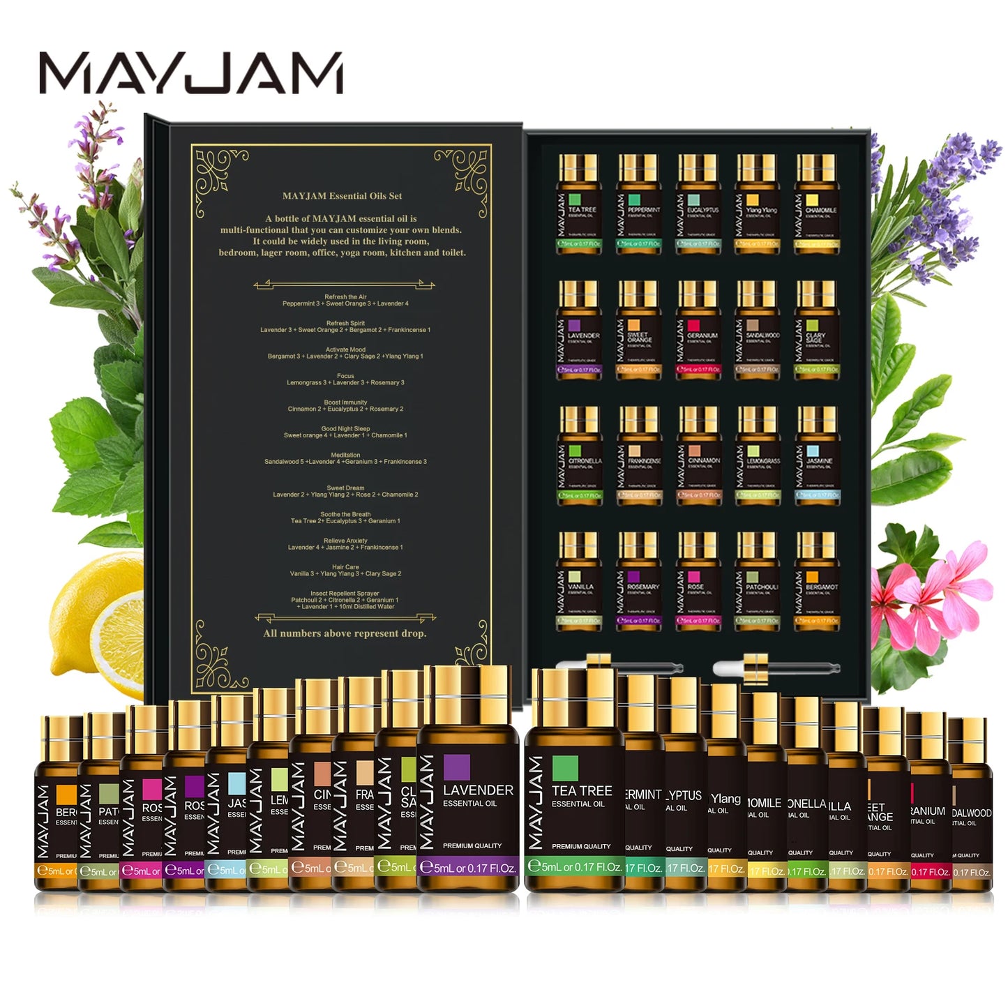 20pcs Essential Oil Set