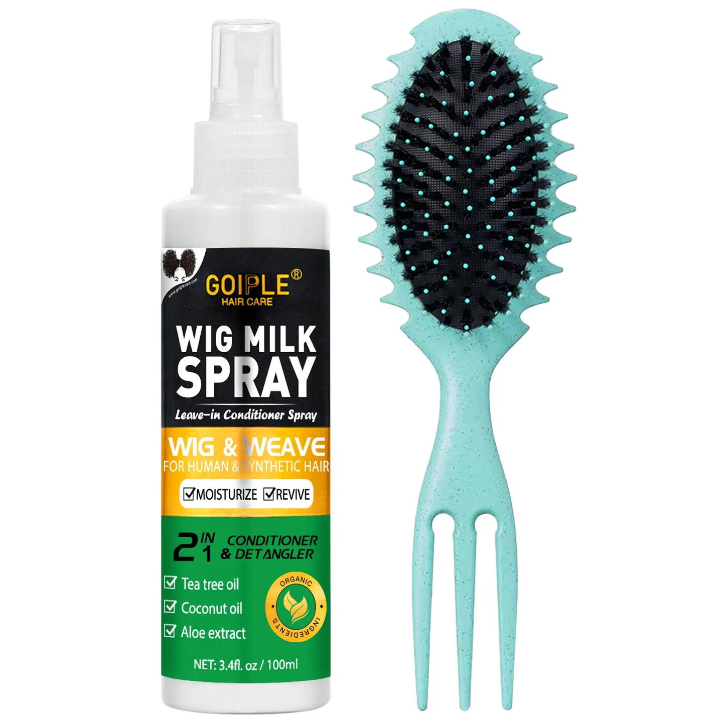 Milk Spray for Synthetic Wigs